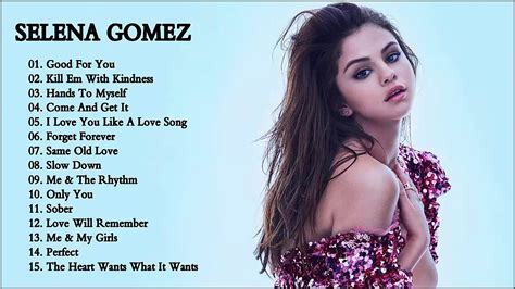 selena gomez all songs list